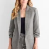 Business blazer - regular fit gray-melange