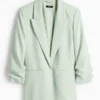 Business blazer - regular fit mint green