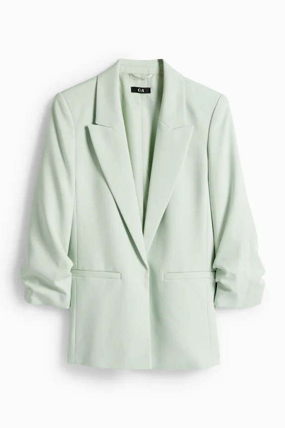 Business blazer - regular fit mint green