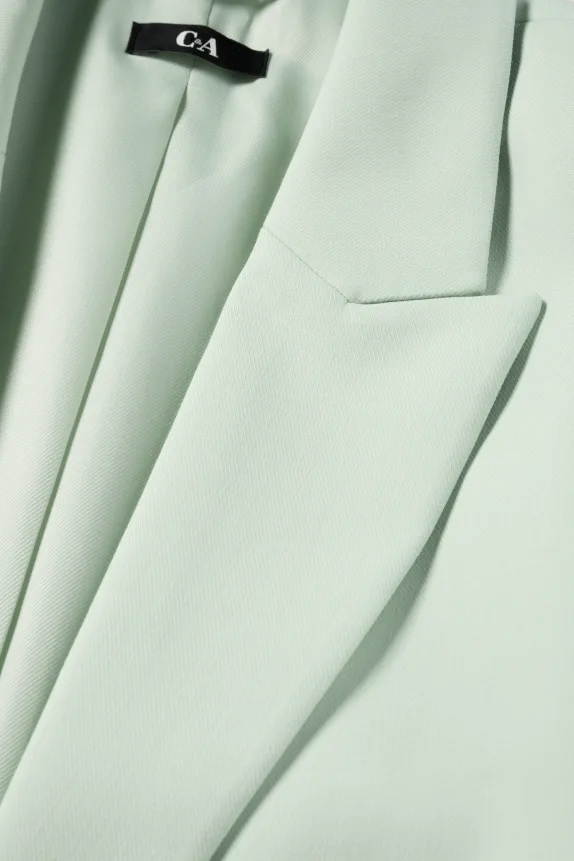 Business blazer - regular fit mint green