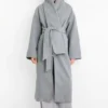 Set - coat and scarf - 2 piece light gray