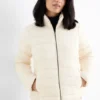 Quilted jacket cremewhite