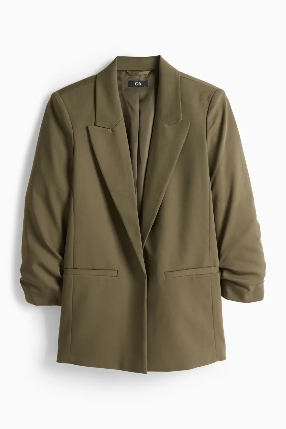 Business blazer - regular fit dark green