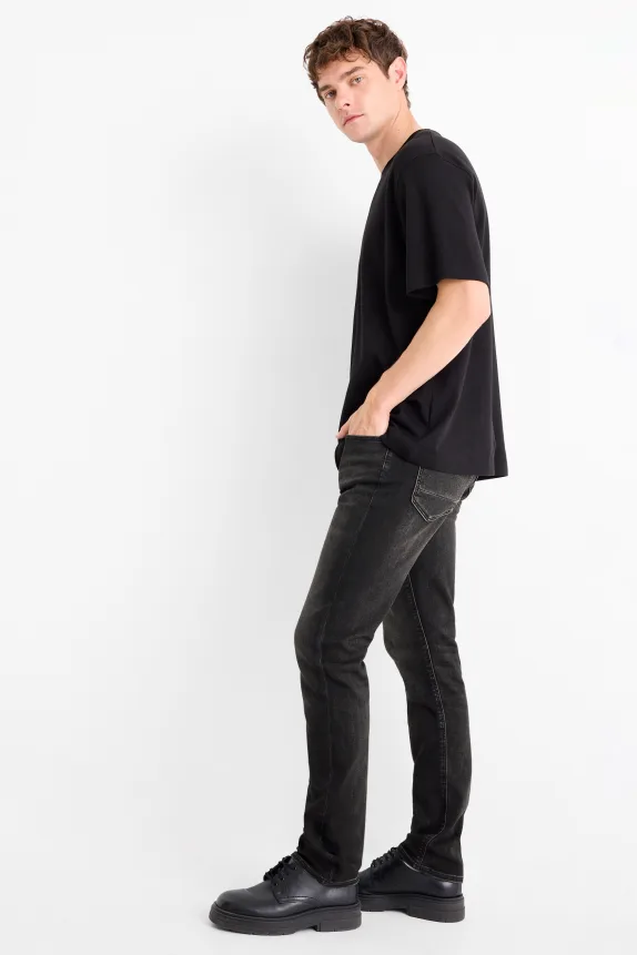 Slim jeans - Flex jog denim - LYCRA® denim-dark gray 2 Slim jeans - Flex jog denim - LYCRA® denim-dark gray