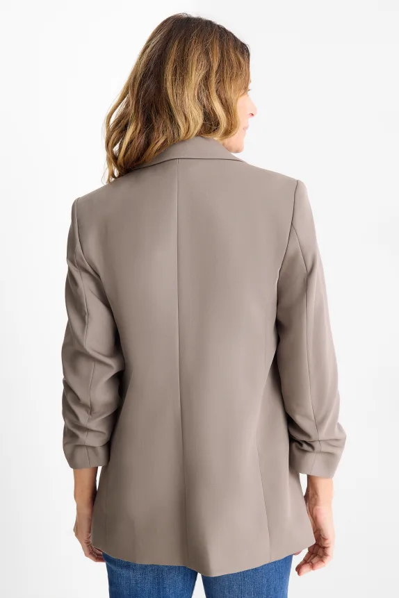 Business blazer - regular fit taupe