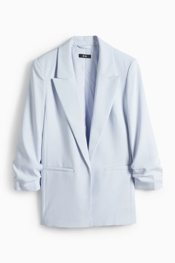Business blazer - regular fit light blue