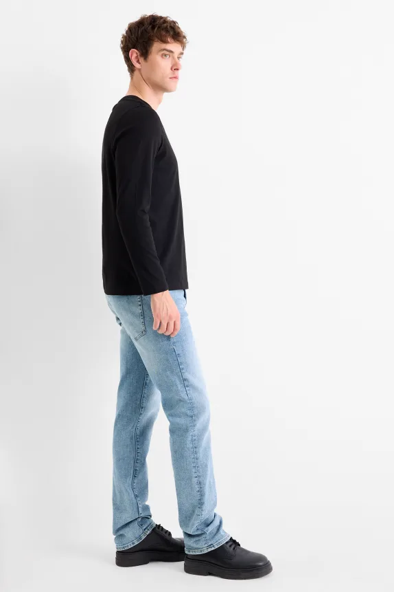 Straight jeans - LYCRA® denim-light blue