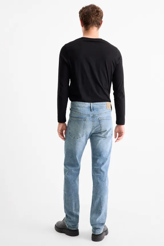 Straight jeans - LYCRA® denim-light blue