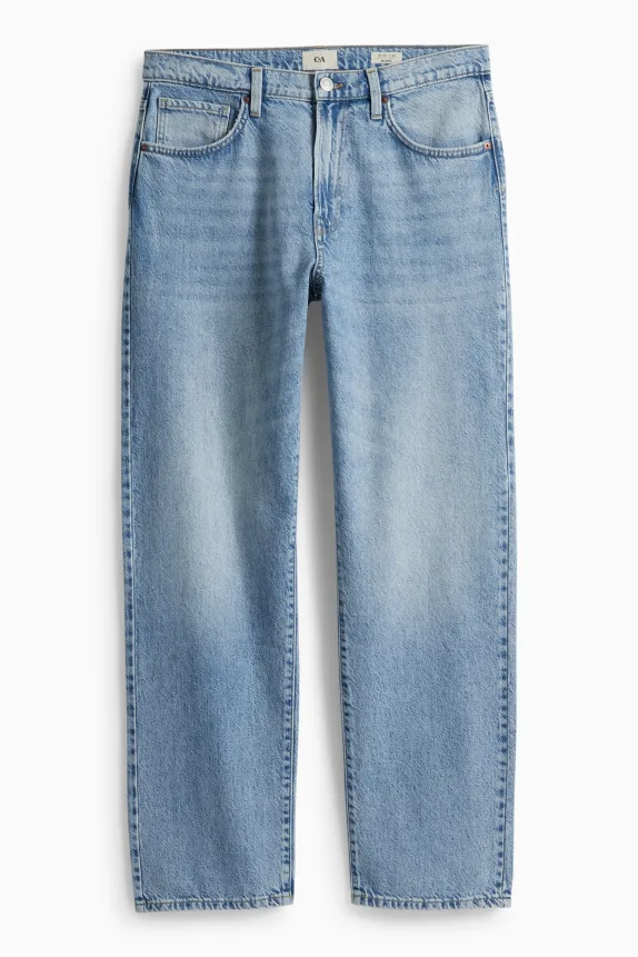 Relaxed jeans denim-light blue