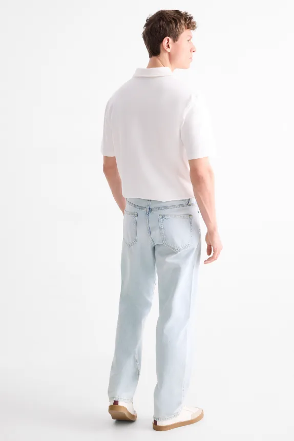 Relaxed jeans denim-light blue