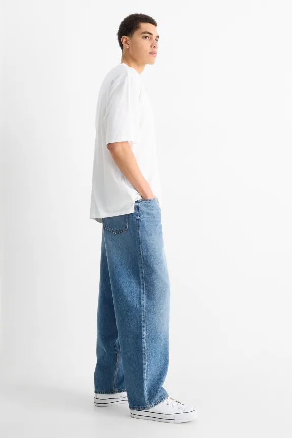 Baggy jeans blue denim