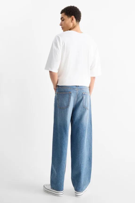Baggy jeans blue denim