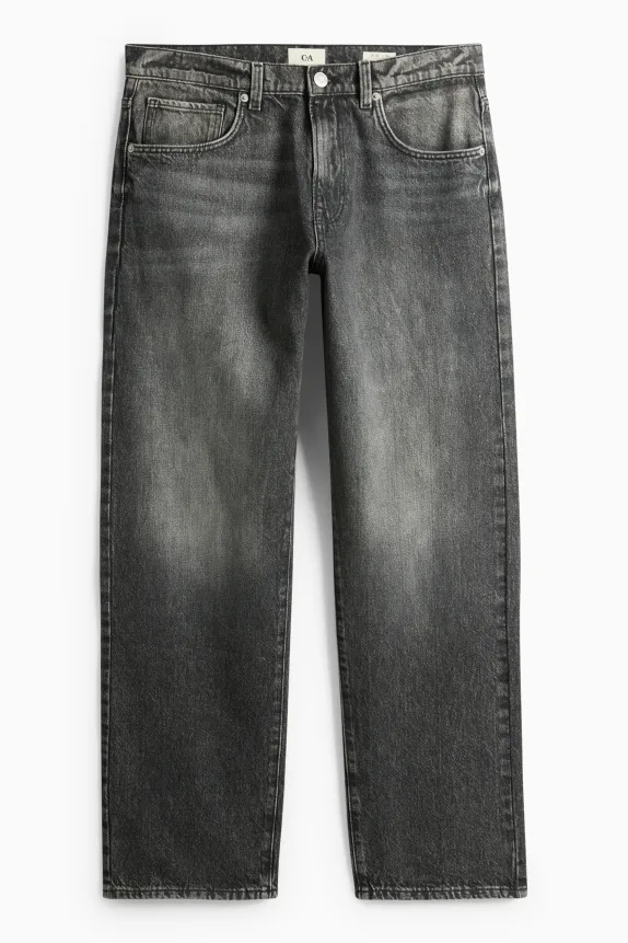 Relaxed jeans denim-gray