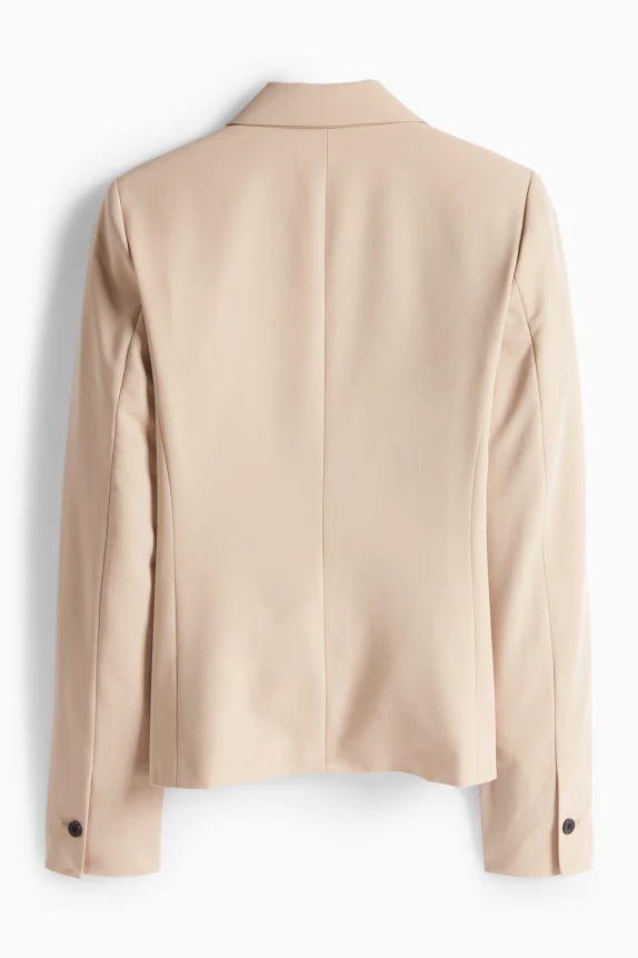 Business blazer - fitted beige