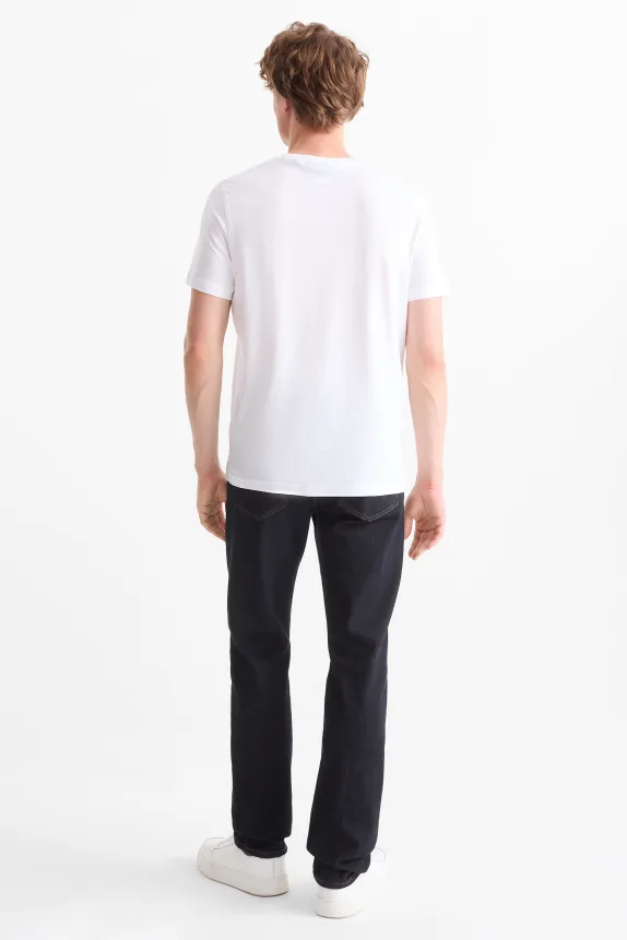 Straight jeans - LYCRA® denim-dark blue