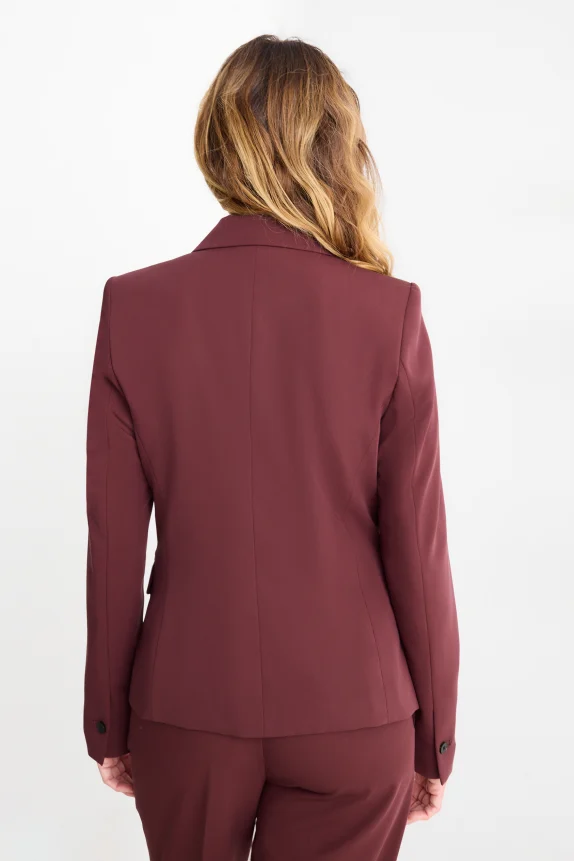 Business blazer - fitted bordeaux