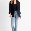 Bootcut jeans - mid-rise waist - shaping jeans - LYCRAÂ® denim-light blue
