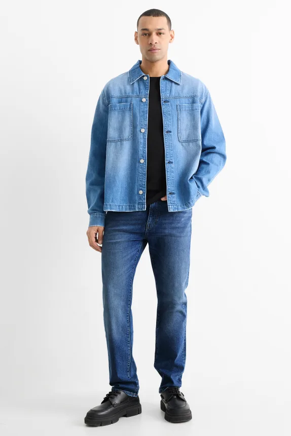 Straight jeans blue denim