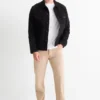Regular jeansÂ with button fly light beige