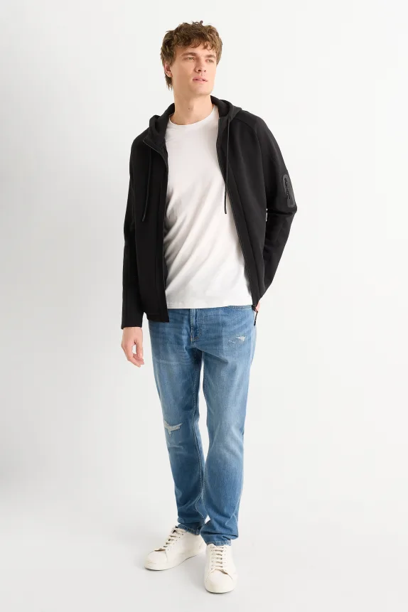 Slim tapered jeans denim-light blue