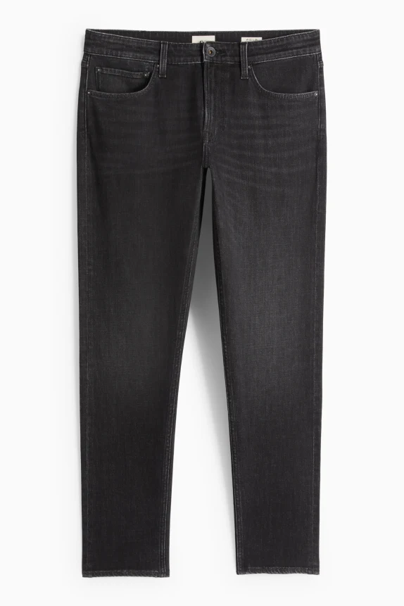 Slim tapered jeans denim-dark gray