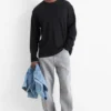 Relaxed jeans denim-light gray