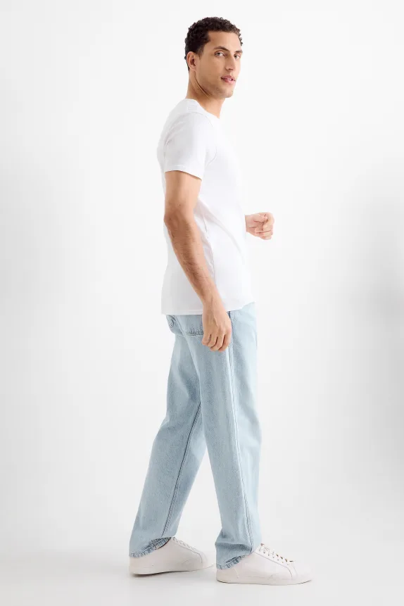Relaxed jeans denim-light blue