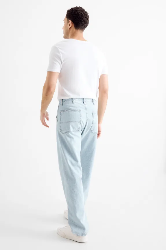 Relaxed jeans denim-light blue