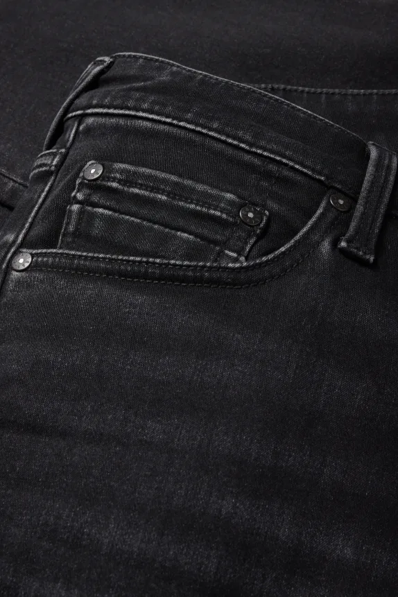 Straight jeans - thermal jeans - LYCRA® denim-dark gray 6 Straight jeans - thermal jeans - LYCRA® denim-dark gray