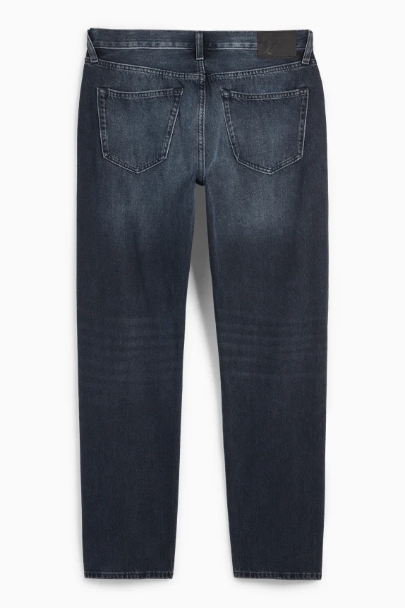Regular jeans with button fly denim-dark blue 5 Regular jeans with button fly denim-dark blue