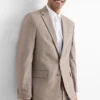 Mix & match tailored jacket - slim fit - stretch taupe