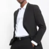 Mix-and-match tailored jacket - body fit - Flex - 4 Way Stretch - LYCRAÂ® black