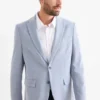 Tailored jacket - slim fit - Flex light blue