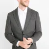 Tailored jacket - slim fit - Flex dark gray