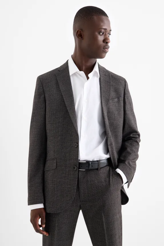Mix & match tailored jacket - slim fit - Flex - LYCRAÂ® dark gray