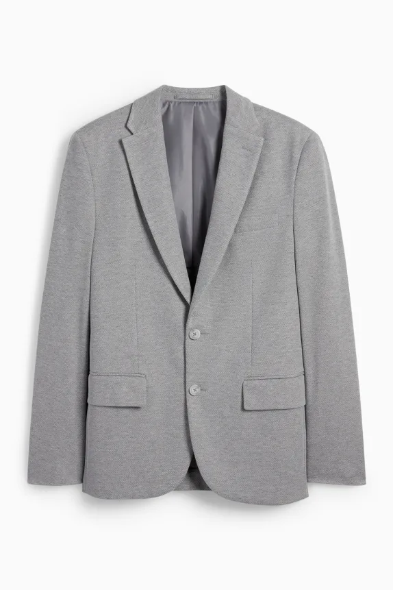 Mix & match tailored jacket - slim fit gray