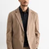 Mix-and-match tailored jacket - regular fit taupe