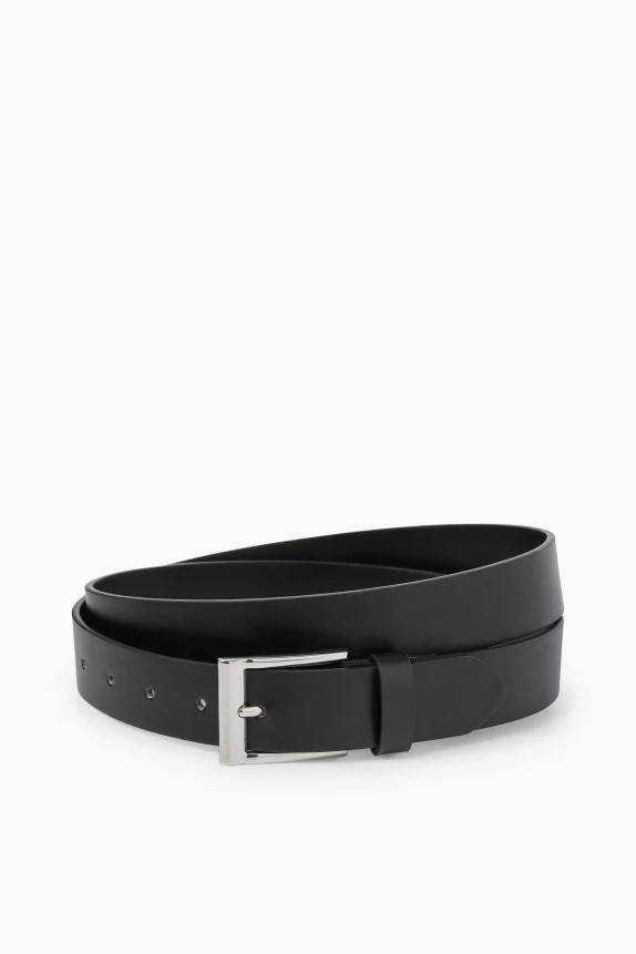 Belt - faux leather black